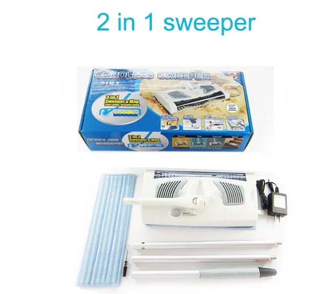 Электрическая подметальная машина беспроводной метлы ручной толкатель окно