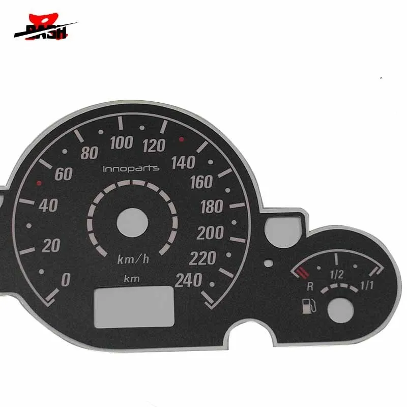DASH EL Glow Gauge для Opel Astra G 1998 2005 обратная черная панель белый светильник(1301133 K