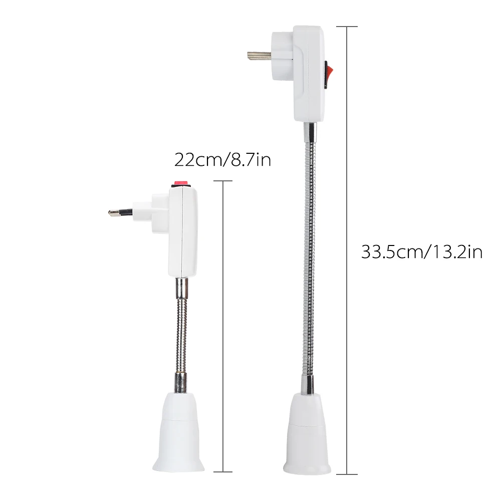 Гибкий светодиодный светильник для выращивания растений 220 В E27 360