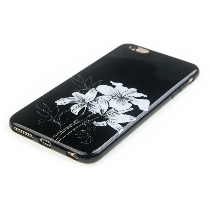 Cuptakes IMD Мягкий силиконовый чехол для iPhone 6 S плюс крышка Роскошные милые красивые
