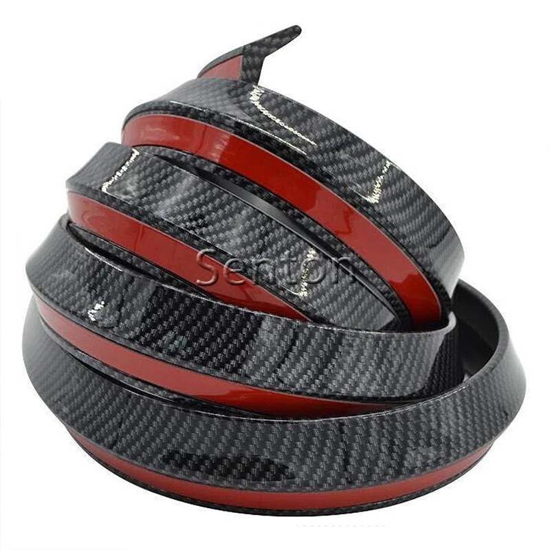 Автомобильная передняя губа из углеродного волокна 2 5 м для Chevrolet Cruze Aveo Captiva Lacetti