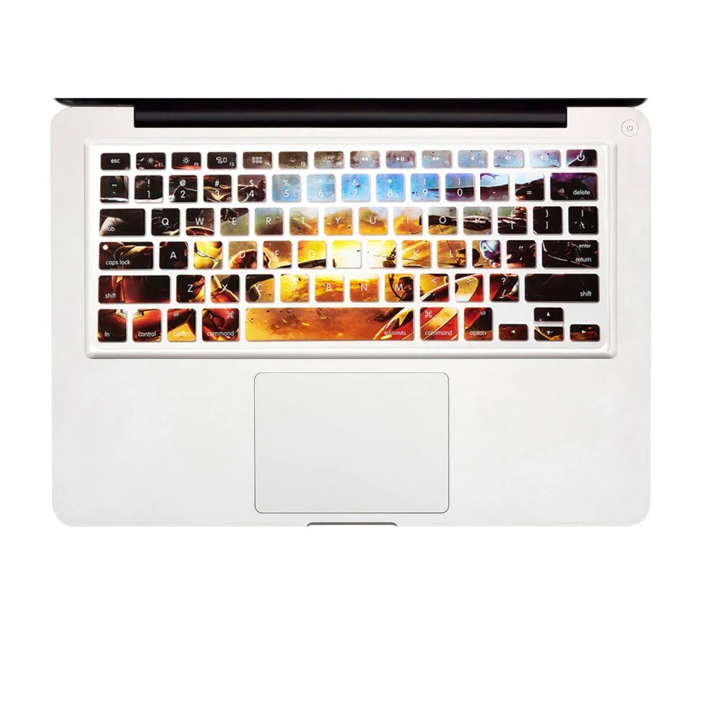 Защитная Клавиатура серии Super Hero для Macbook Air 13 дюймов чехол клавиатуры Pro 15 17 и