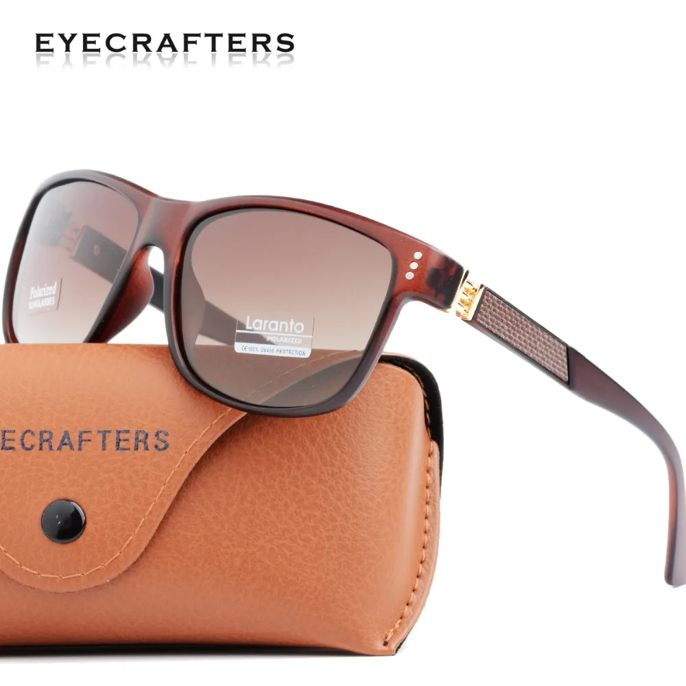 

Eyecrafters Polarized Sunglasses Men's UV400 Gradient Lens Driving SunGlasses For Men Male Safety Luxury Brand Designer Oculos