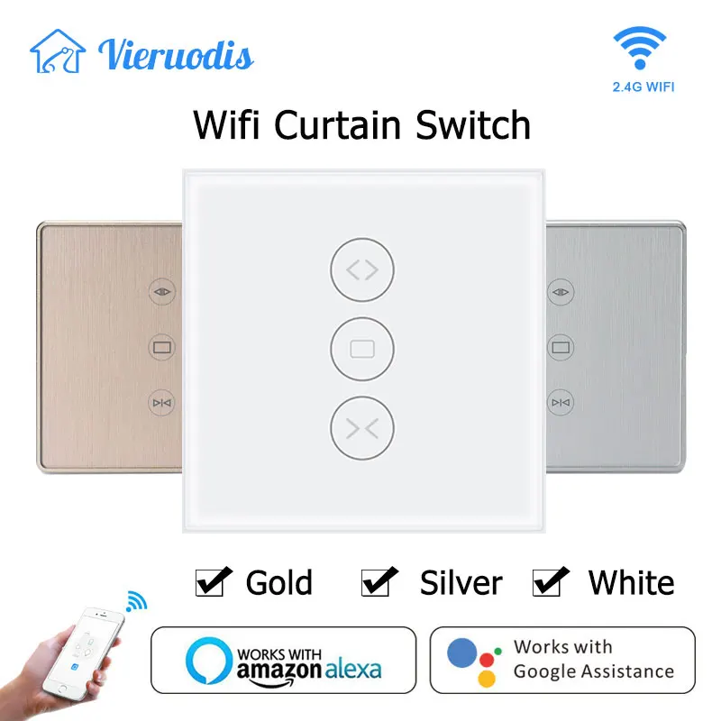 Умный переключатель для штор с Wi-Fi электроприводом работает Alexa и Google Home Smart Life Tuya | Отзывы и видеообзор