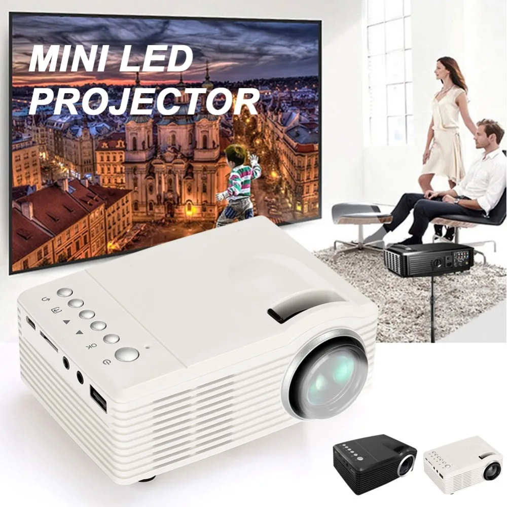 SD30 мини порт LED 1000 лм проектор Integre USB SD AV Домашний Кинотеатр Бизнес Школа Офис