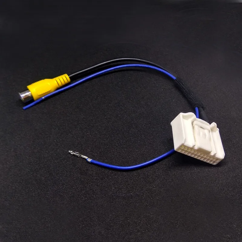 24Pin оригинальный видеовход переключатель обратной парковки RCA адаптер кабель для