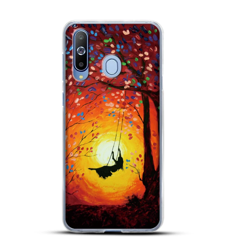 6.4'' For Samsung Galaxy A8S Case G8870 Silicone Soft TPU Cover SM-G8870 Cartoon Painted Back |