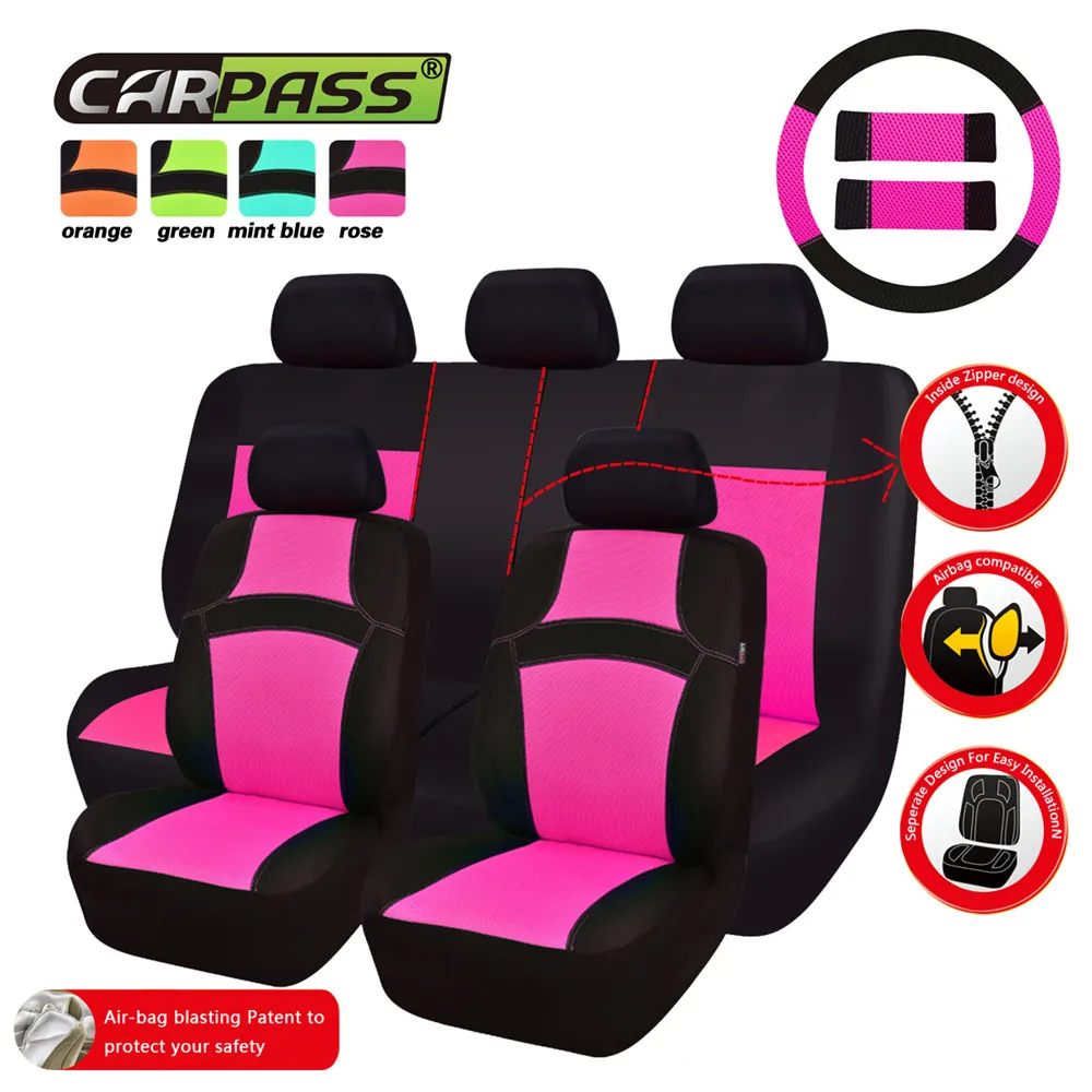 Универсальные чехлы на сиденья автомобиля защитные для Toyota Corolla Lada VW|seat covers for
