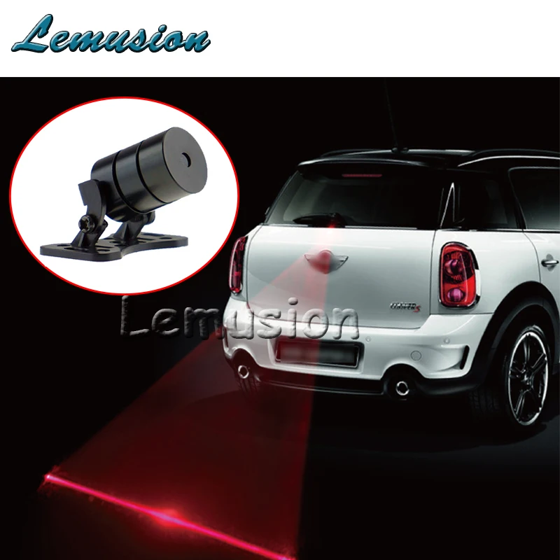 1х автомобильный красный лазерный задний противотуманный фонарь 12 В для Ford Focus 2 3 1