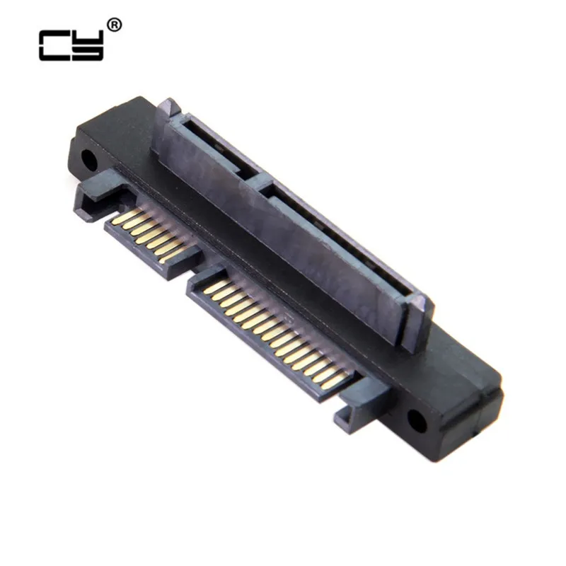 

Extension Convertor SATA 22Pin 7+15 Male to SATA 22P Female 90 Degree Up Down angled Adapter