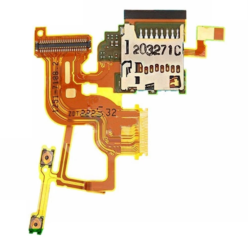 Кнопка питания и громкости гибкий кабель со слотом для карты Sony Xperia ion LTE / LT28at