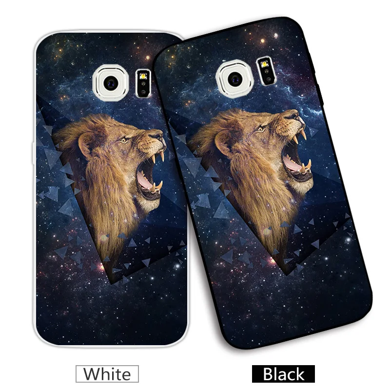 For Samsung Galaxy S6 Edge G925 G925F G925H G925i TPU Silicone Meniscus Back Cover G9250 Cell Phone Case | Мобильные телефоны и