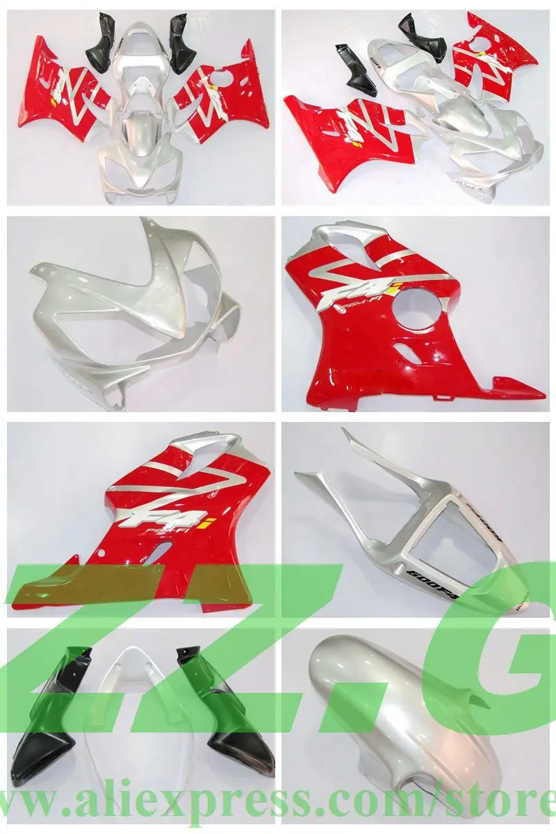 Инжекционный обтекатель наборы для Honda CBR600 F4i 01 02 03 2001 2002 2003 Обтекатели части