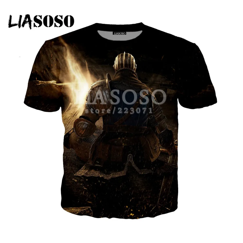 LIASOSO Новинка лета 2019 Мужская и Женская толстовка с 3D принтом футболка