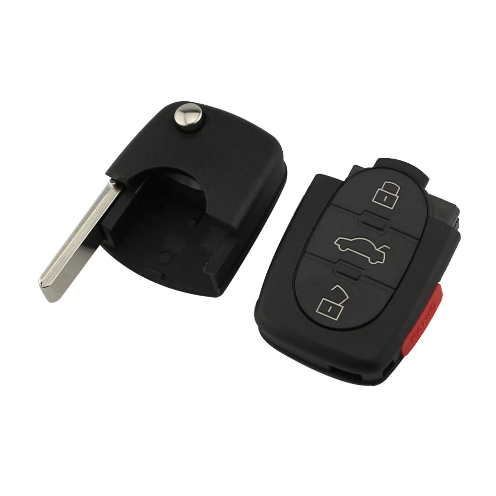 YIQIXIN 3 + 1 / 4 кнопки Флип складной дистанционный ключ для автомобиля Audi TT A4 A6 A8 S4 S6 S8