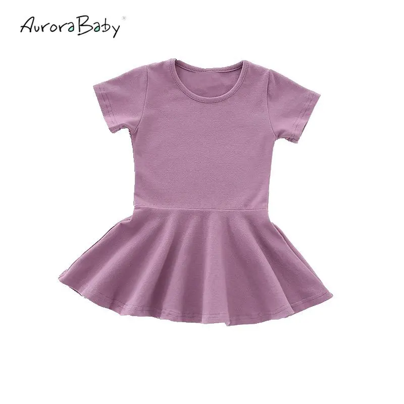 AuroraBaby новорожденного малыша платья для маленьких девочек хлопок теплый зимний