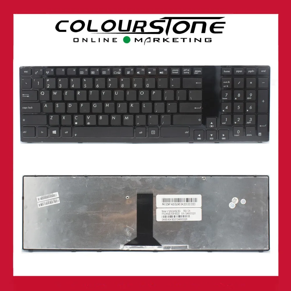 Оригинальная клавиатура для ноутбука K95 Asus K93 K93SV K95VB K95VJ K95VM X93SM X93SV американская с