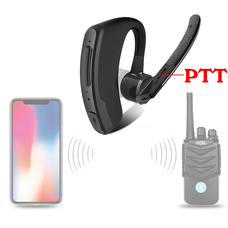 Беспроводная рация Bluetooth гарнитура двухсторонняя беспроводные наушники для Motorola
