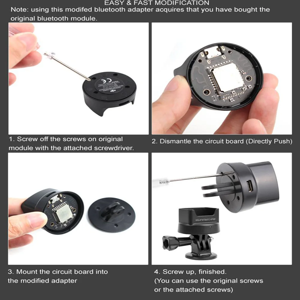 Док-разъем без кабеля OSMO Карманный Bluetooth модуль преобразования беспроводной