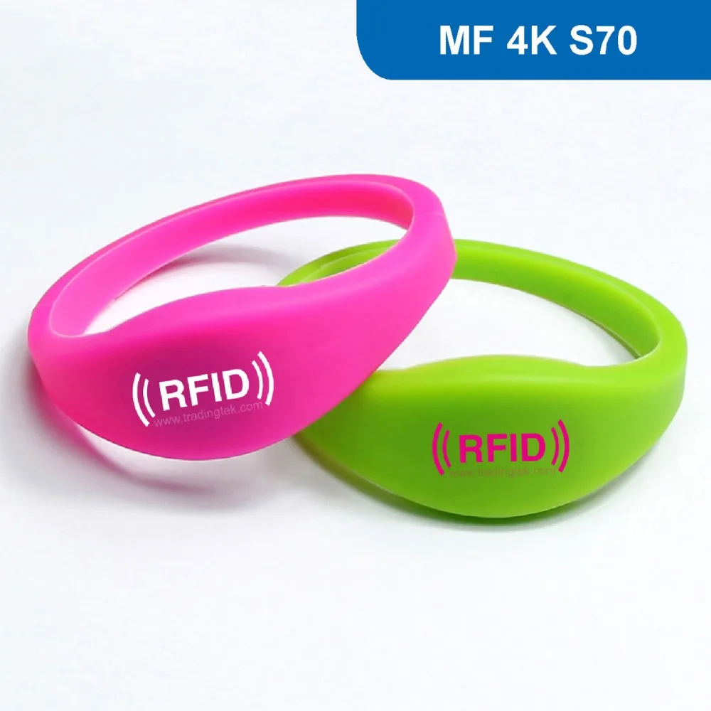 WB03 RFID браслет для контроля доступа и расхода NFC Браслет ISO 14443A 13 56 МГц 4kbyte R/W с чипом