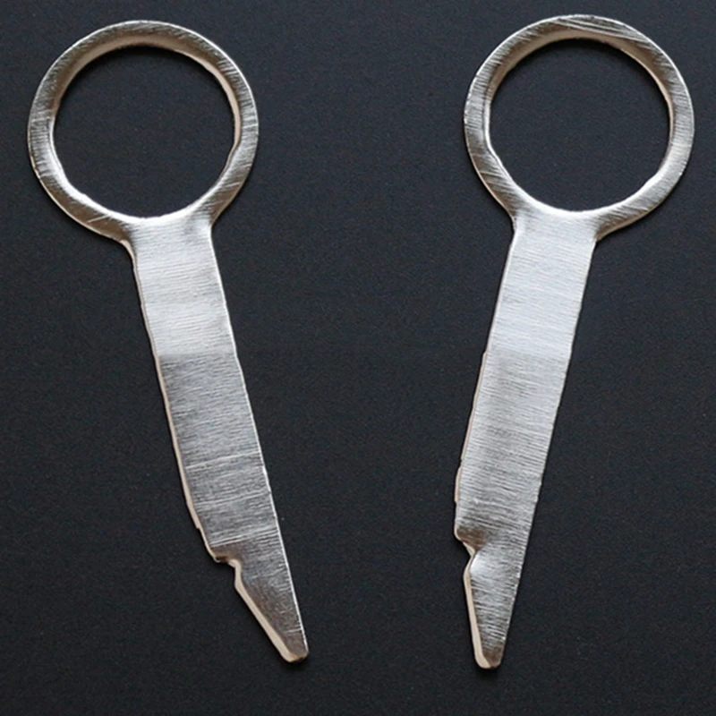 Urijk 2 шт. нержавеющая сталь автомобильный стерео радиоприемник инструмент для