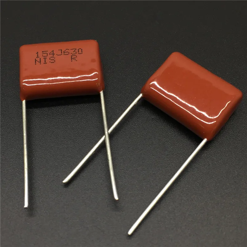 10 шт./100 шт. японский конденсатор NISSEI CBB MMC 630V 154 J 5% 0 15 мкФ 150nF шаг = мм