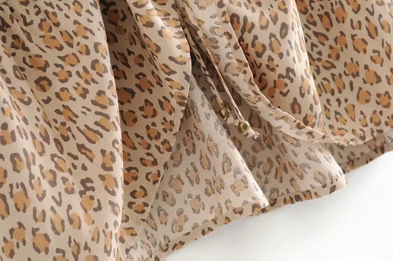 Boho шикарная модная хиппи Женская пляжная богемная леопардовая Юбка со складками высокая эластичная вискозная трапециевидная юбка макси для женщин