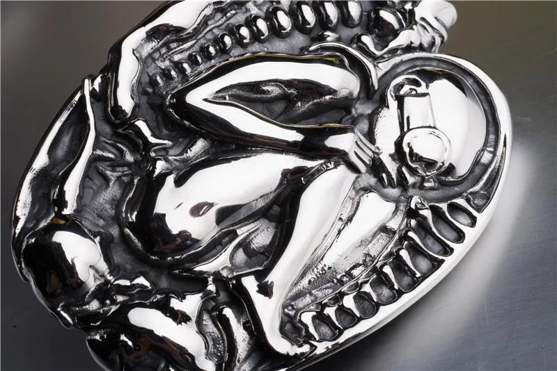 OGRM Crafts H.R.Giger Classic AVP машинка для родов детская Пряжка из титановой стали 316L