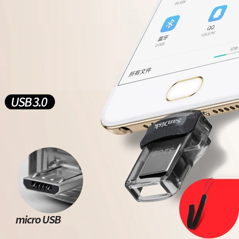 Sandisk USB флеш накопитель 32 ГБ 64 16 128 ГБ|USB флэш-накопители| |