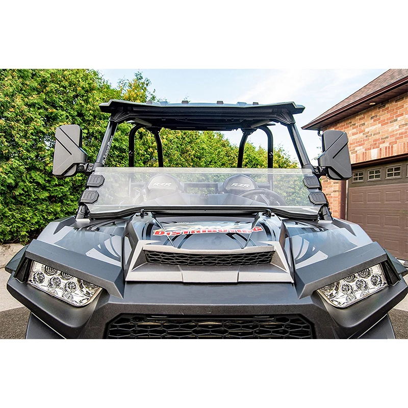 UTV 1,7"-2" Боковая и заднего вида набор зеркал для Can am Commander Maverick для Polaris RZR XP 900 для лодок, грузовиков