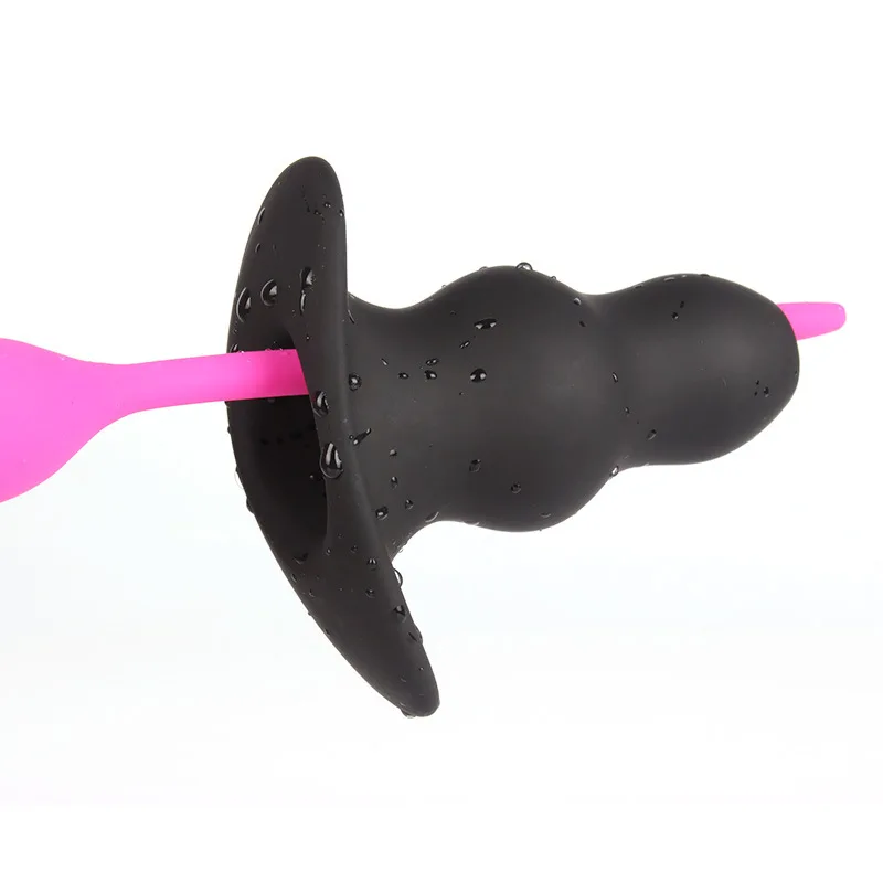 Анальная пробка силиконовая ажурная клизма эротические игрушки Peep Anus для женщин