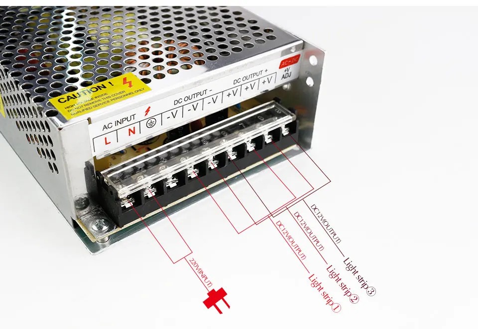 2A 3A 5A 8A 15A 20A 30A светодиодный светильник ing трансформаторы AC/DC 12V Мощность адаптер Светодиодные ленты светильник Питание 60W 100W 120W 180W 250W 360W