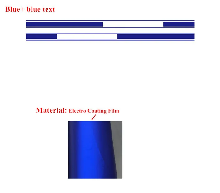 Blue Дверь боковая юбка полосы автомобиля капот для задней двери, крыши Декор стикер Авто аксессуары-наклейки для Porsche 911 997 гоночный стиль - Название цвета: Blue