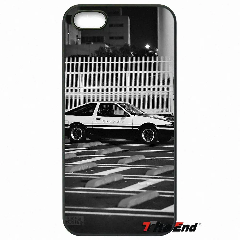 Initial D AE86 модная чехол для телефона iPhone X 4 4S 5 5C SE 6 S 7 8 плюс galaxy J5 J3 A5 A3 2016 S5 S7 S6 край |