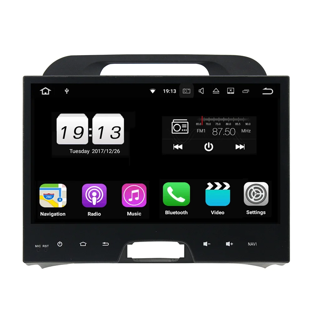 10.1&quot IPS TDA7851 Android 8.1 2GB RAM 4 core For kia Sportage 2010 - 2014 car radio Glonass Map Car DVD Player RDS Radio | Автомобили