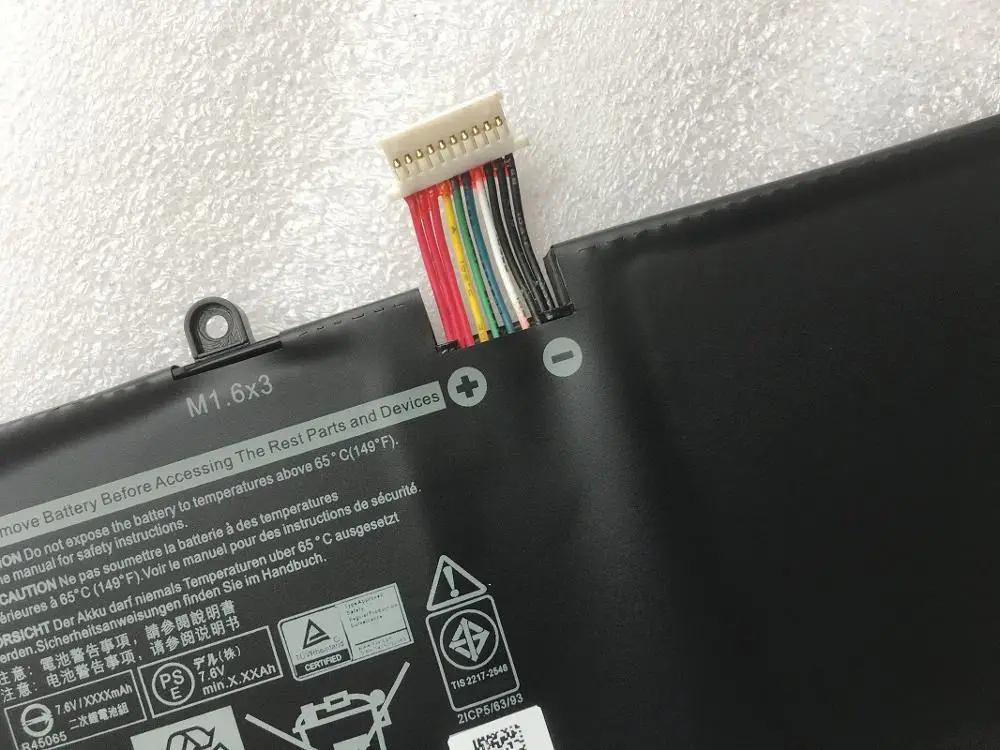 Оригинальный аккумулятор SupStone VHR5P для ноутбука Dell Latitude 11 5175 5179 Tablet RHF3V XRHWG T04E T04E001 |