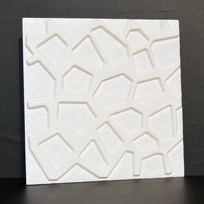 

3D Geometric PE Foam Cotton Wall Stickers Self-adhesive living room Wall Panel kid's room Home Renovation Decoration Wallpaper