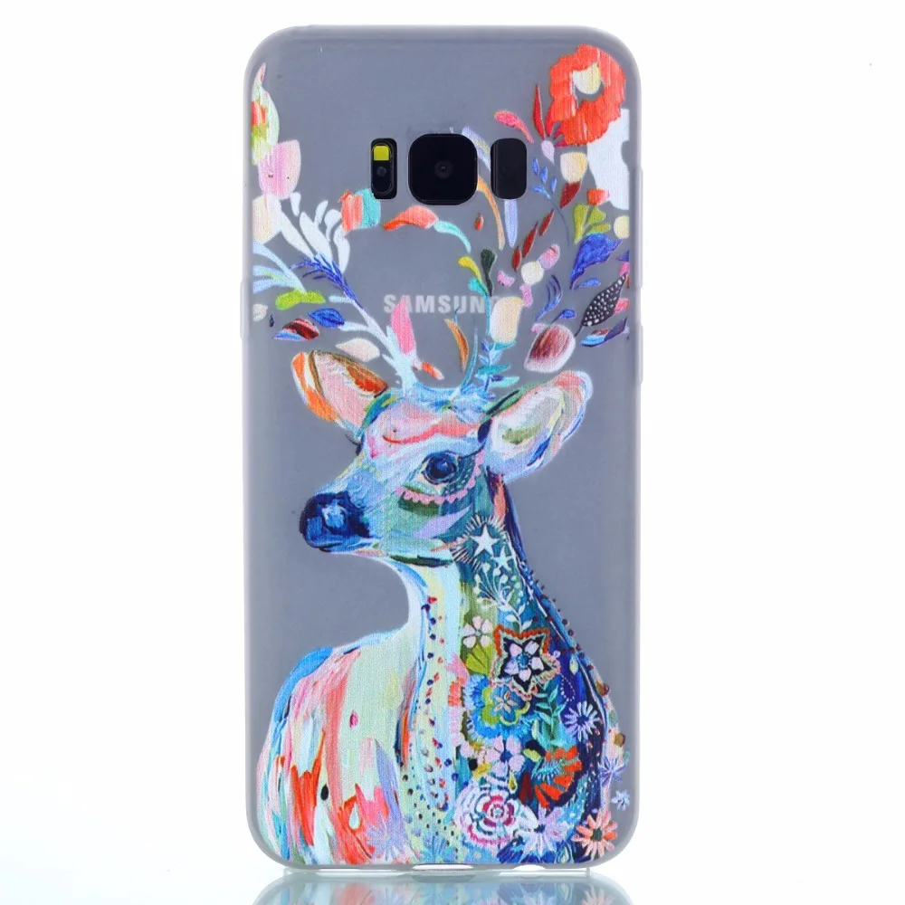 Для Samsung s8 Plus чехол пылезащитный тонкий мягкий из ТПУ для Galaxy 6 2 дюйма телефона Funda