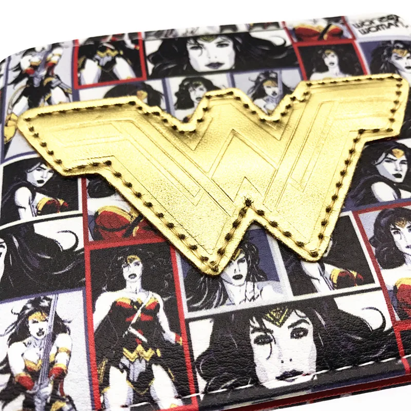 Comics портмоне DC Hero Wonder Woman кошелек супер герой короткий кошелек для подростка цена доллара
