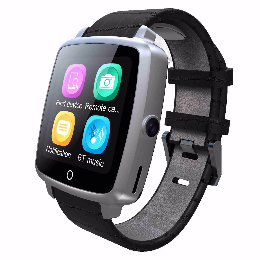 Кожаный ремешок Bluetooth SmartWatch U11C Смарт часы-телефон Поддержка сим-карты
