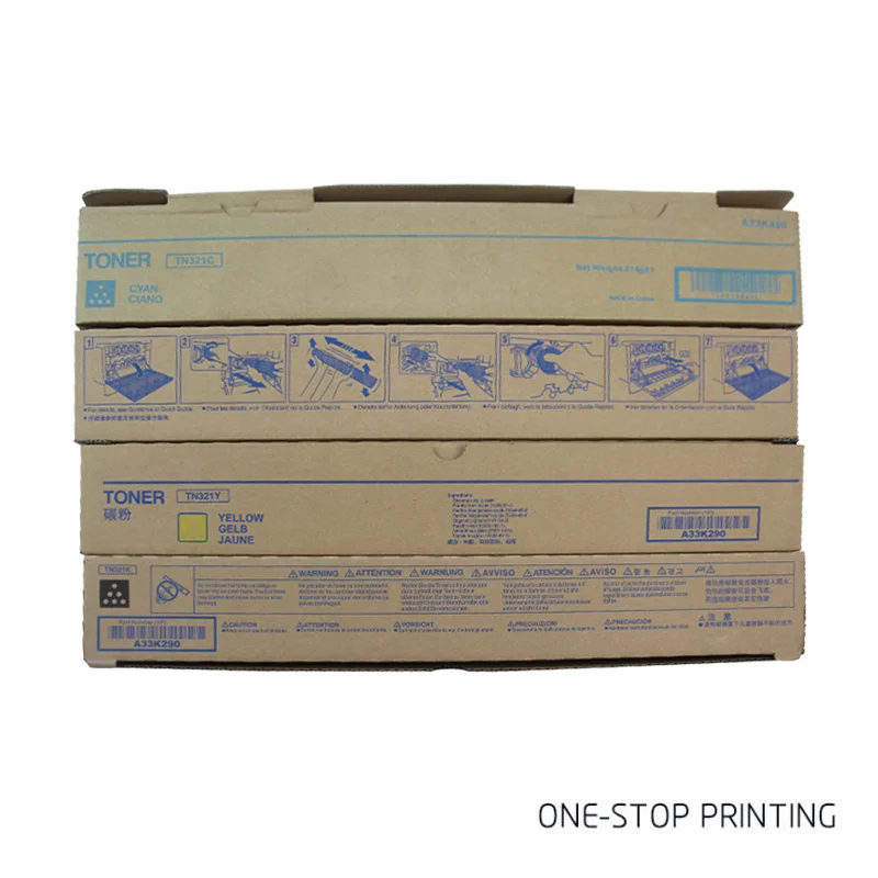 Цветной тонер-картридж TN321 совместимый с Konica minolta bizhub C224 C284 C364 C224e C284e C364e C7828 C7822 |