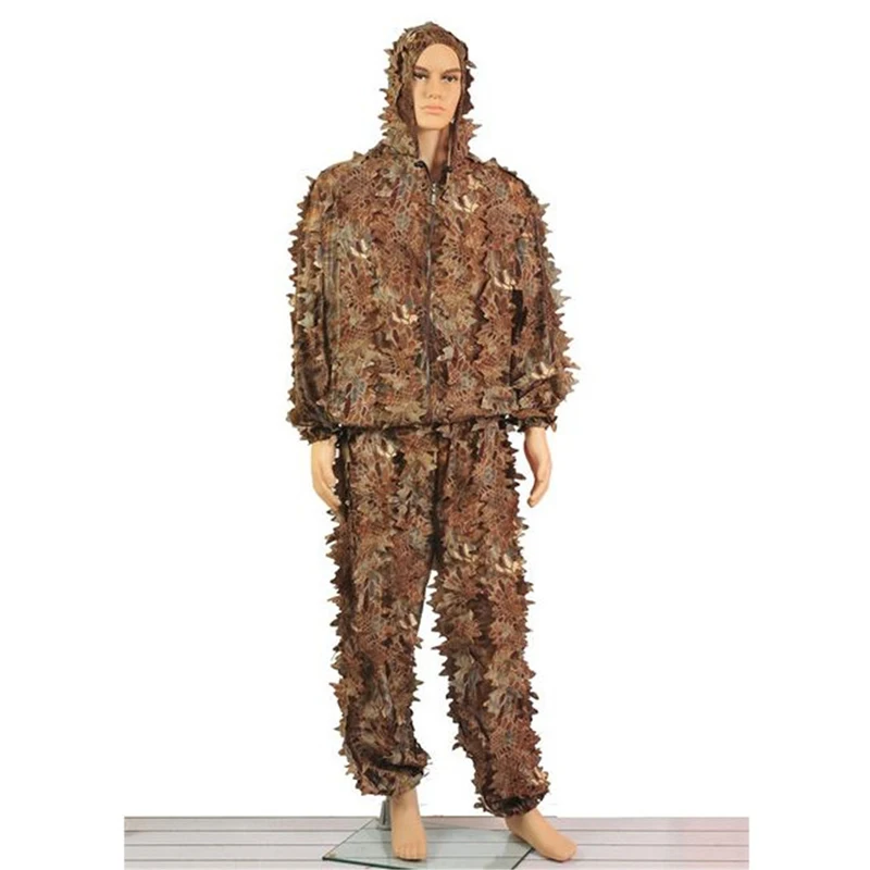 Продукт пустыня питон боа Змея шаблон камуфляж Дикая Охота Одежда 3D ghillie костюм подходит для лета и осени