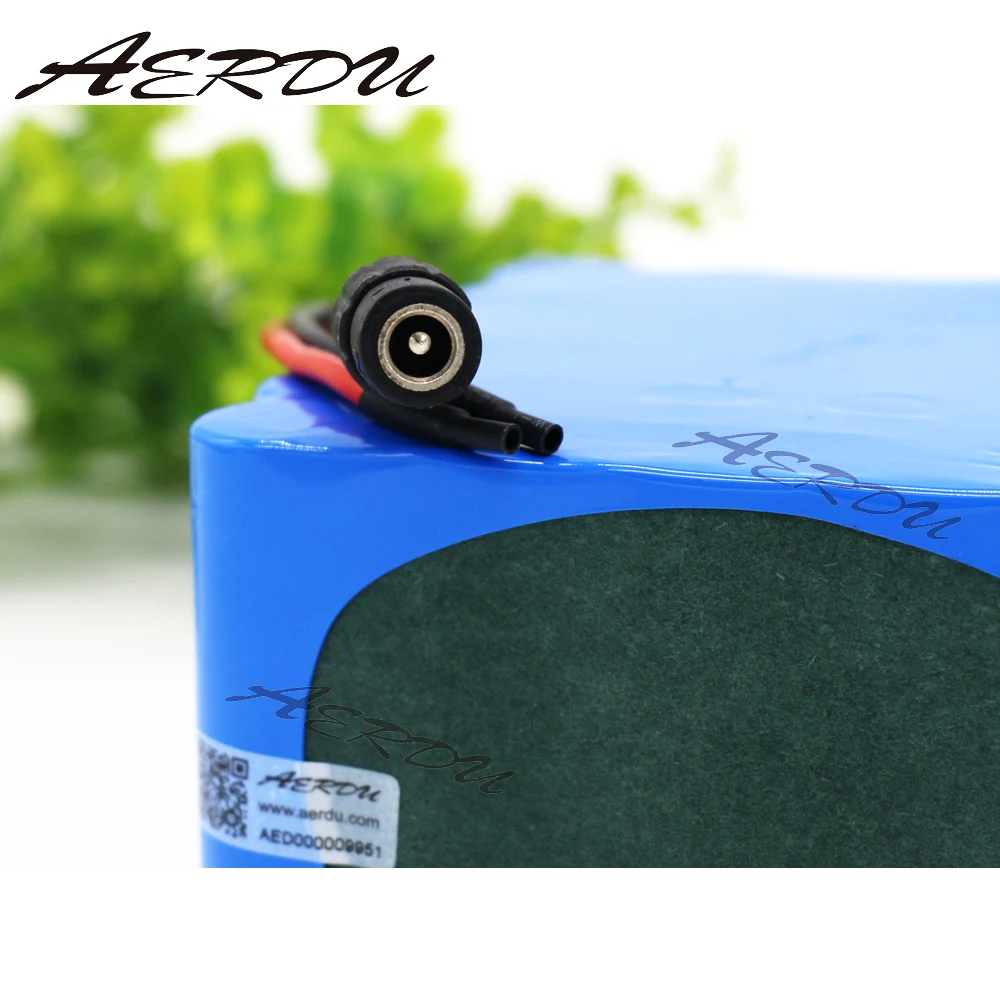 AERDU 6S6P 24V21Ah 25,2 V литиевая батарея for18650-3500mAh электровелосипеда скутера инвалидной коляски Кроппер с BMS