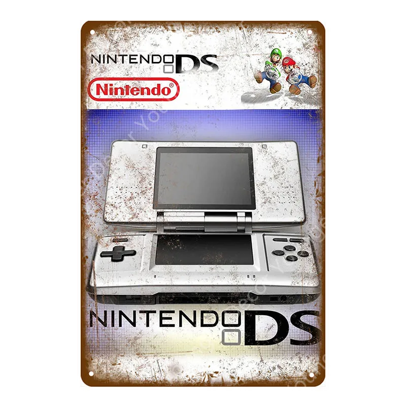 YD6340F Плакат для видеоигр, игровой металлический оловянный стикер для геймеров, Настенная Наклейка для паба, бара, клуба, домашнего декора комнаты, винтажная табличка sega Genesis - Цвет: YD6340F