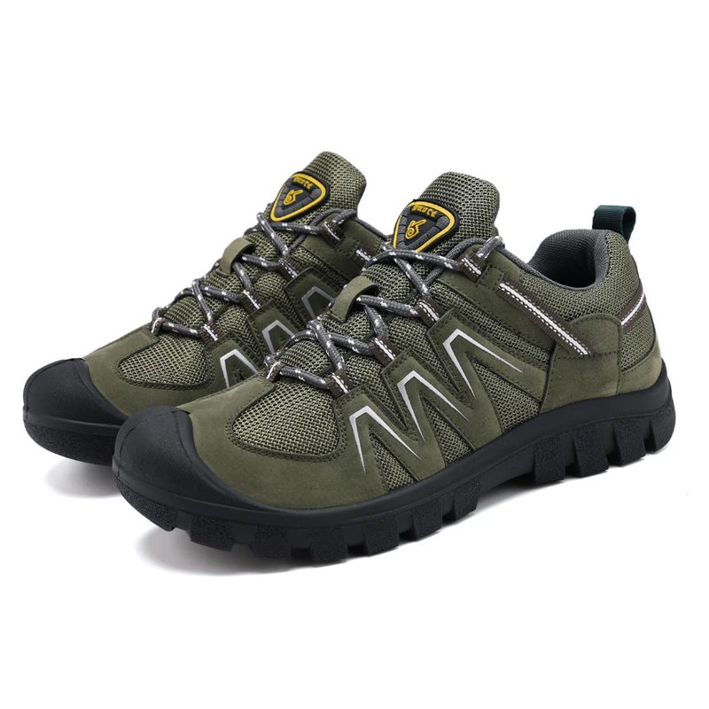 New Classics Style Men Breathable Hiking Shoes Action Leather Athletic Lace Up Outdoor Jogging climbing Sport | Спорт и развлечения