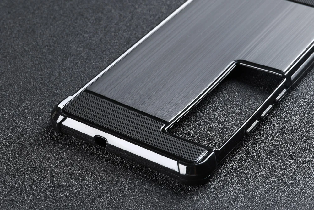 Мягкий ТПУ чехол s из углеродного волокна для Meizu Pro 7 Plus, противоударный чехол, задняя крышка, чехол для Meizu Pro7 Plus, чехол s, силиконовый чехол