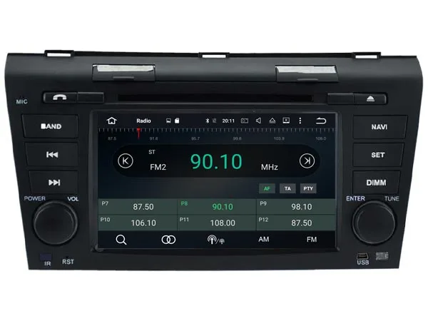 Ips экран Android 8 0 автомобильный Dvd Navi плеер для MAZDA 3 2004 2005 2006 2007 2008 2009 gps авто стерео