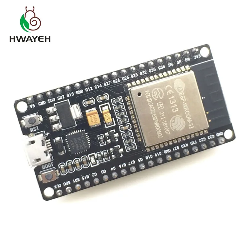 Официальная макетная плата DOIT ESP32 с Wi-Fi и Bluetooth сверхнизкое энергопотребление два
