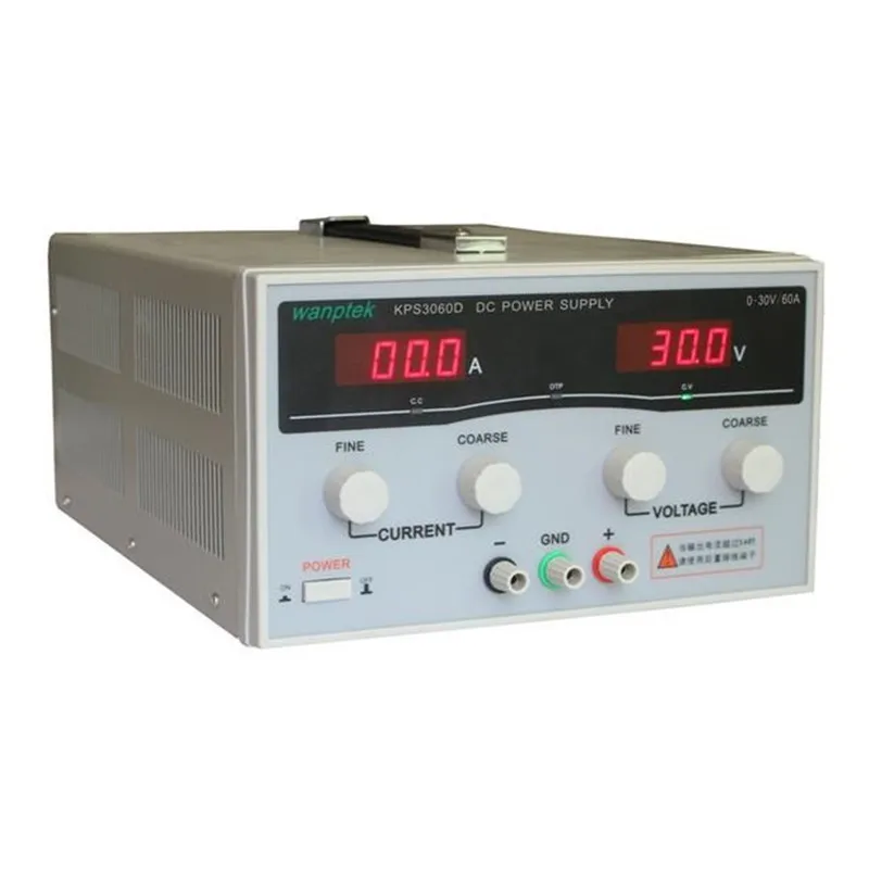 220 В 0-30 в/0-60 А KPS3060D Высокоточный высокомощный Регулируемый СВЕТОДИОДНЫЙ Дисплей