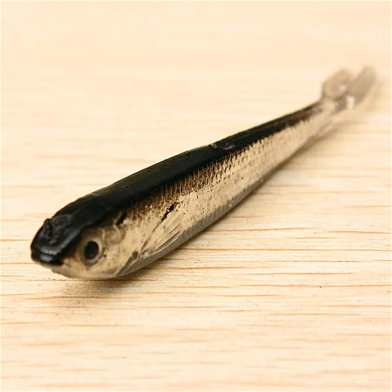 

10pcs Loach Soft Bait Lure Fish Realistic Soft Insects Fishing Worm Swimbaits Head Soft Lure Fly Fishing Bait Fishing Lures